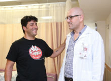 Помощь при инсульте в Израиле. Благодаря проведенной врачами клиники Рамбам операции, удалось сохранить жизнь и здоровье молодого пациента