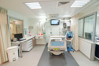 Отделение интенсивной терапии медицинского центра Рамбам